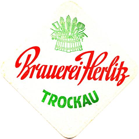 pegnitz bt-by herlitz raute 1a (185-brauerei herlitz trockau-grnrot)